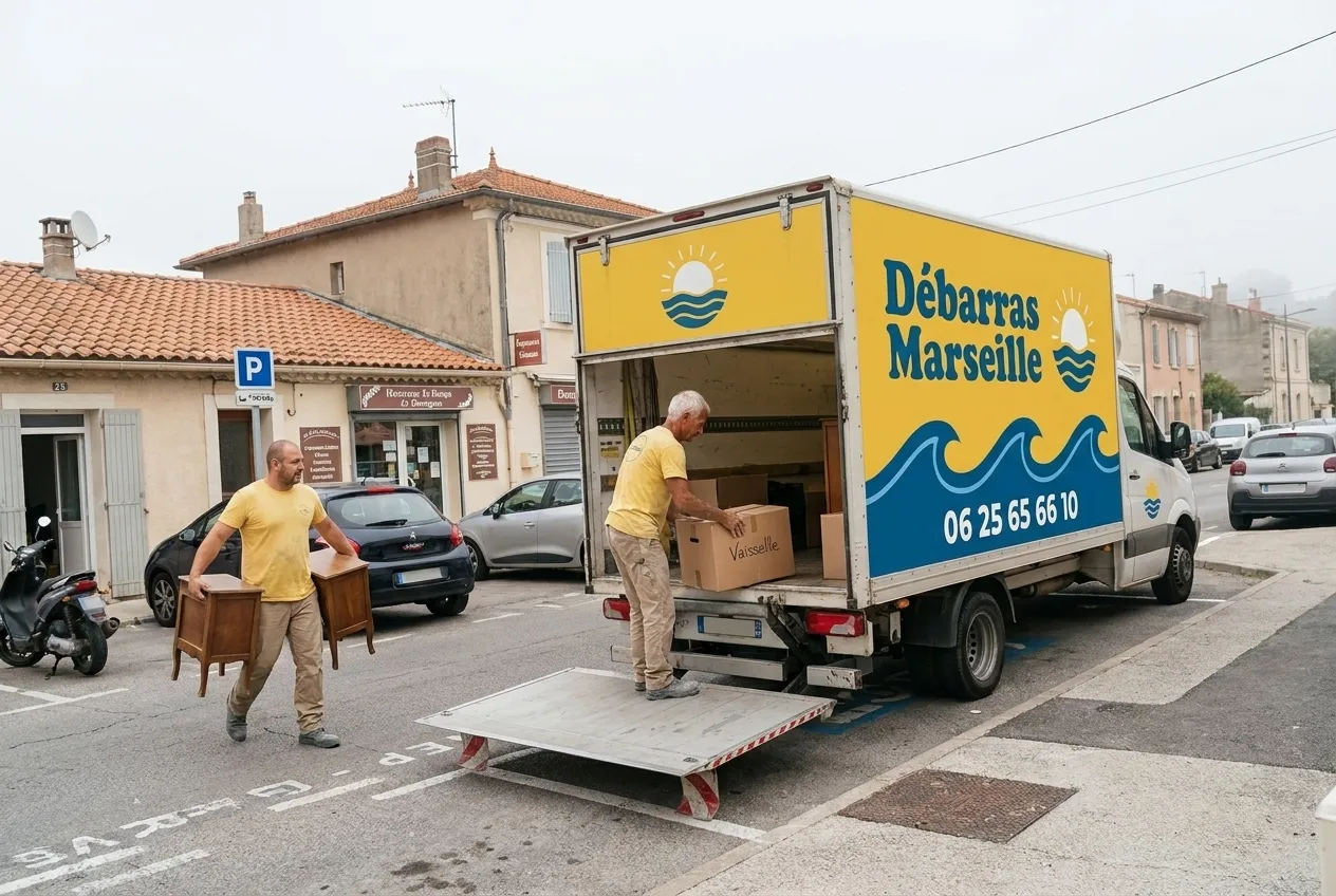 Débarras à Allauch avec l'équipe de Débarras Marseille