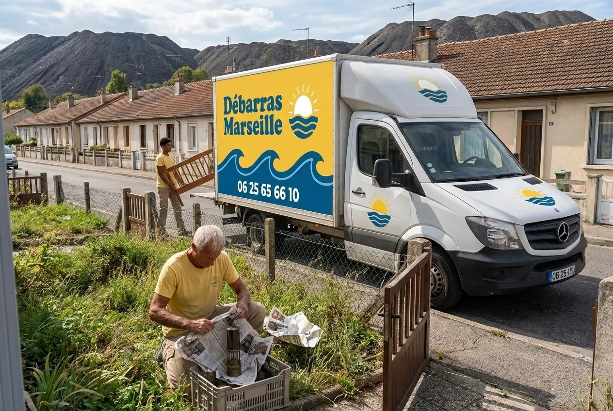 Débarras à Gardanne avec l'équipe de Débarras Marseille