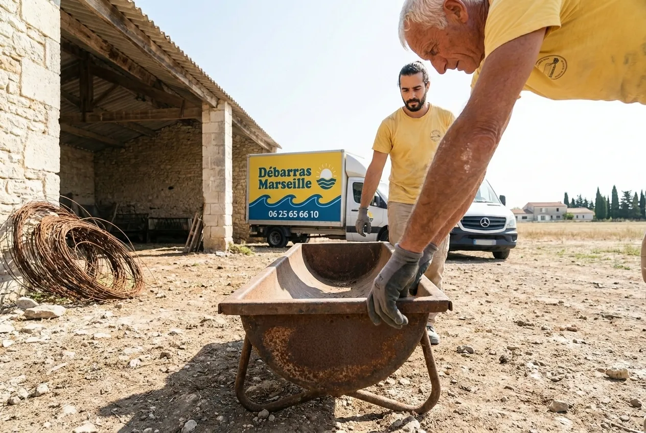 Débarras à Istres avec l'équipe de Débarras Marseille