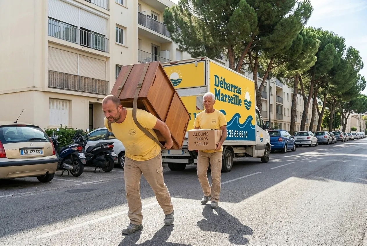 Débarras à La Ciotat avec l'équipe de Débarras Marseille