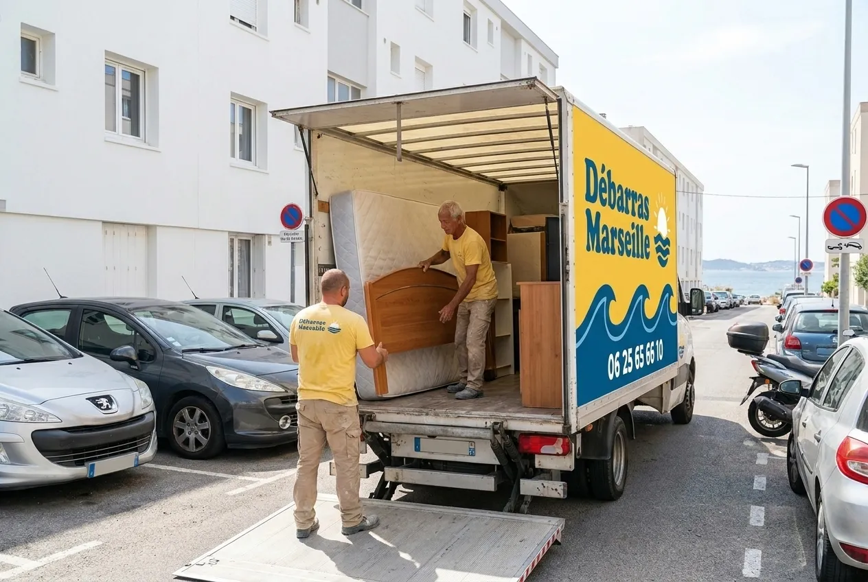 Débarras à Port-de-Bouc avec l'équipe de Débarras Marseille