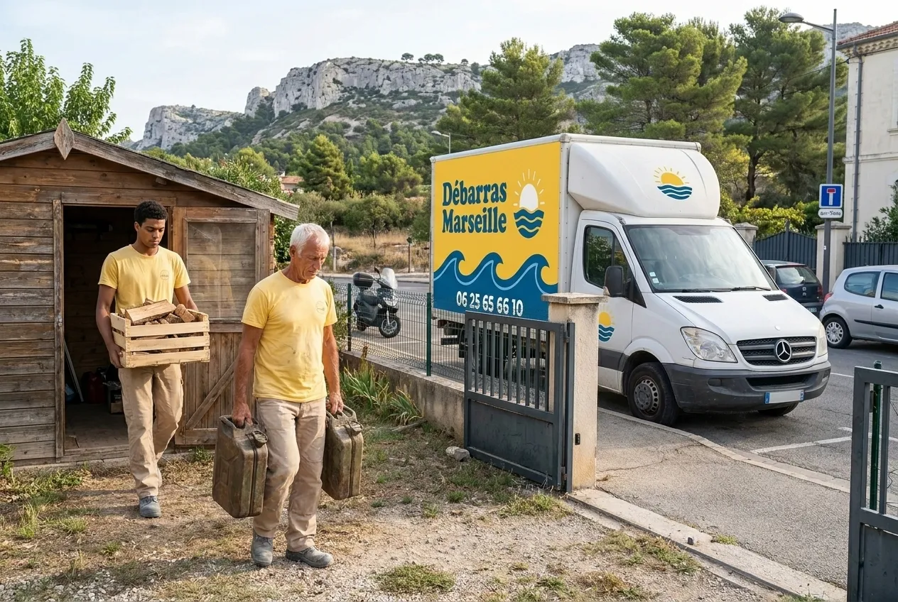 Débarras à Rognac avec l'équipe de Débarras Marseille