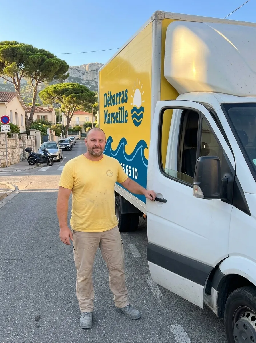 Stéphane Morel, fondateur de Débarras Marseille