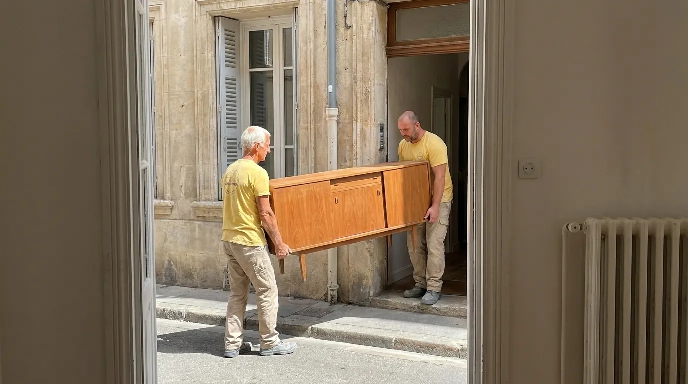 Vider un appartement en centre-ville de Marseille